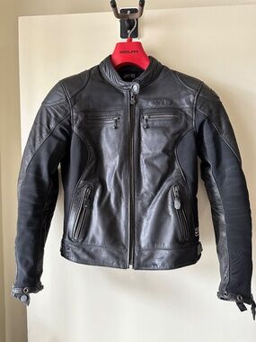 Sugara KROFT LADY BLACK Motorcycle womans jacket - size T2 (US-Small)